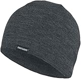 Urban Classics TB306 Unisex Strickmütze Basic Beanie, Grau (Charcoal 91), One size (Herstellergröße: one size)