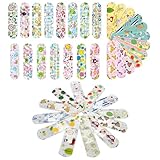 340Pcs kinder pflaster bunt, kinderpflaster wasserfest, mit starker Klebkraft Band Set, suitable mädchen Starke Klebekraft Gute Atmungsaktivitä 24h Schutz Wasserresistent Schleiffüß
