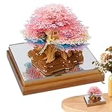 3D-Kunstkalender 2025 – Dekorativer Wandkalender, 3D-Design | Künstlerischer Hängekalender, Spezielles Papiermaterial, Monatsplaner, Jahreskalender 2025, Und Bürodekoration, Einzigartige 3D-Kuns