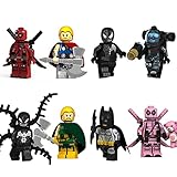 Minifigur Spielzeug Kindergeschenk Kompatibel Mit Lego-Bausteinen Minifigur Hero Venom Thor Deadpool Batman Zusammengebautes Lernbaustein-Spielzeug