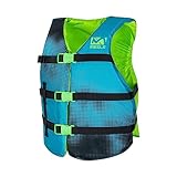 Mesle Schwimmweste Erwachsene Sportsman, Universal 50N Schwimmhilfe für Herren & Damen, Paddelweste für Boot, Auftriebsweste & Prallschutzweste für Sup, Kanu, Wakeboard