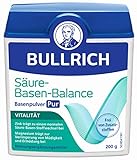 Bullrich Säure-Basen-Balance Basenpulver Pur | Mit Zink für einen ausgeglichenen Säure-Basen-Haushalt | inklusive Messlöffel, 200 g