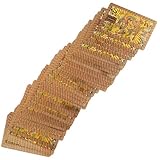 Abaodam Goldfolie Pokerkarten Spielkarten für Party Familien Unterhaltung Leicht Tragbar Langlebig und Interaktiv Tischkarten für Gesellige Runden