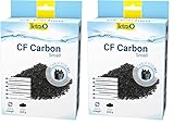 Tetra CF Carbon Small - Kohlefiltermedium Aquarium Außenfilter EX 400 Plus bis 1000 Plus (Packung mit 2)