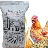 Karner Bio Geflügelkörnermix, 100% Bio & GVO-frei vom Bio-Hühnerhof (25 kg)