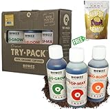 Biobizz Dünger | Biobizz Dünger Set | Biobizz Try Pack | Pflanzendünger | Dünger Starterset Biobizz | Grow Set | Biobizz Trypack indoor | Biobizz Set | Indoor