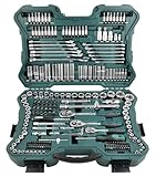 Brüder Mannesmann Steckschlüsselsatz, 1/4' Zoll, 3/8' Zoll und 1/2' Zoll, 215-teilig | M98430
