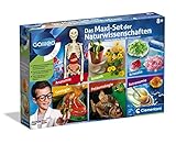 Clementoni 59042 Galileo Lab – Das Maxi-Set der Naturwissenschaften, wissenschaftlicher Baukasten, Spiel über Anatomie, Botanik, Astronomie UVM., für kleine Wissenschaftler ab 8 Jahren