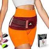 Beckengurt Damen & Herren - Iliosakralgürtel für Schwangerschaft Symphyse - Hüftbandage für Ischias, Rücken, Hüften & Beine Schmerzen - Rückenbandage Neopren, Verstellbar, Atmungsaktiv