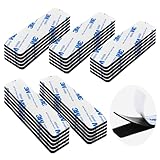 VFANDV Klettband Selbstklebend, 25 Stück Klettband Selbstklebend Extra Stark Doppelseitig Selbstklebendes Klettband Strapazierfähig Klettverschluss für Haus Büro (3x10cm)