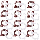 Yardwe 200st Pflanzenclips Befestigungsclips Für Tomaten Pflanzenclip Aus Kunststoff Gartenclips Tomaten Fixierte Clips Pflanzenstützclip Unterstützung Von Gemüsereben Plastik Weiß