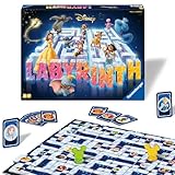 Ravensburger 27460 Labyrinth-Der Familienspiel-Klassiker für 2-4 Spieler ab 7 Jahren mit den bekanntesten Disney Charakteren