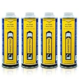 4 Stück Innotec Hi-Temp Wax Dry Transparent - Next Level Konservierung für Automotive & Industrie - Idealer Unterbodenschutz und Hohlraumkonservierung - Rostschutzmittel für Fahrzeuge - 1 Liter Dose