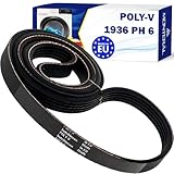 Keilriemen Trockner Poly-V 1936 PH 6 mit dem Originalcode 481235818164 für Whirlpool C00311016 für Indesit 57X0273 für Brandt - MADE IN EU - Garantie 10 Jahre - MONTERAL