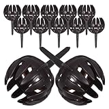 jojofuny 20 Stück Bonsai Düngerbox aus ABS Kunststoff Wiederverwendbarer Düngerkorb für Orchideen Langlebiger Nährstoffbehälter zur Langzeitdüngung von Zimmerpflanzen