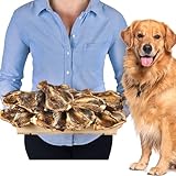 Getrocknete Schweineschulterknochen 10 STK | Natürlicher Hundeknochen | Zahnpflege Snack
