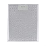 Gdfnmogo Dunstabzugshauben-Aluminiumfilter, Metallgitter-Abzugshaubenfilter, für Dunstabzugshaube, 5 Schichten aluminisierte Fettfiltration
