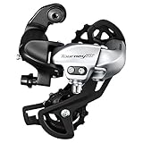 SHIMANO Unisex – Erwachsene Tourney Tx Rd-tx800 Schaltwerk, Silber, Einheitsgröße