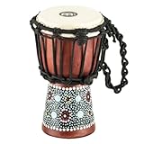 Meinl Headliner Djembe HDJ8-XXS, 4-1/2', Flower Design