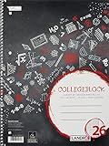 LANDR Collegeblock 'college' DIN A4, kariert, 80 Blatt