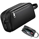 Handtasche für Männer PU Leder Herren Handtasche mit Griff und codiertes Schloss weicher eleganter Mann Geldbeutel für den täglichen Gebrauch, Mann Geldbeutel für Männer