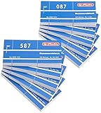 Herlitz Nummernblöcke 1-1000/892703 105x50 mm sortiert Inh.1x10Stück
