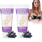 Chest Plumping 2PC Brustvergrößerung Creme,Bruststraffungs Und Straffungscreme,Brustcreme Für Größere Brüste,Östrogen Creme Brustvergrößerung,Brustwachstumscreme Für Straffere,Festere Und Vollere