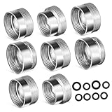 CRILSTYLEO Wasserhahn Adapter Set Universal Adapter Für Schlauch Garten Und Küchenarmaturen Außengewinde Auf Innengewinde 16/18/20/ Einfache Montage Langlebig Und