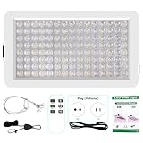 ACAGALA LED-Wachstumslichter für Zimmerpflanzen, volles Spektrum, Gemüseblüte, 3 Modi, 8 Stunden/12 Stunden/16 Stunden, Timer, Fernbedienung, Pflanzenlicht, Samenstart, Sämlinge, Gemüse
