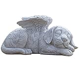 Artistic Solutions 12,7 cm Hund Gedenkstein, Engel Pet Statue Skulptur Figur