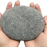 juexiyarticle 13-15cm Flach Steine Groß zum Bemalen,Naturkiesel Dekorativer Malen Kieselsteine Deko,1 Stücke