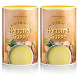 Sanct Bernhard Kartoffelsuppe | Vegan, laktosefrei & glutenfrei | 70% Kartoffelanteil | 2 x 600g