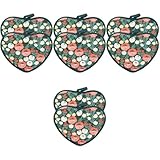 ABOOFAN 8-teiliges Grillset für Backofen, Backofen, Grill, Topflappen, Topflappen, Handschuhe, Ofenhandschuhe aus Baumwolle