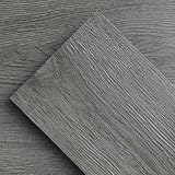 ATOPOSE Vinylboden Selbstklebend | PVC Bodenbelag Holzoptik 36 Dielen 5,02 m² | Dunkel Grau | Wasserdicht und einfache DIY-Verlegung für Wohnzimmer, Badezimmer, Küche, Schlafzimmer