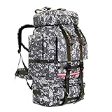 FBHDKJNFG Bergsteigen Wandern Rucksack, Leichter Wanderrucksack mit 135 l Fassungsvermögen(Sdf4)