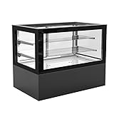 GGM Gastro | KTVF600 | Kuchentheke/Kühlvitrine - 1,61 x 0,79 m - 780 Liter - mit 2 Ablagen