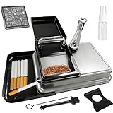 Infreecs Zigarettenstopfmaschine, Manuelle Stopfmaschine für Zigaretten 8mm, Zigaretten Stopfgerät mit Zubehör Aufbewahrungsbox für einfache und konsistente Zigarettenherstellung, Männergeschenk