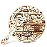 UGEARS Monowheel – 3D-Puzzle-Set, Vatertagsgeschenk, mechanische Modelle, Holzpuzzle, Denkaufgabe, Bausätze für Erwachsene und Jugendliche | DIY-Puzzle-Lerngebäude-Set, 3D-Puzzle-Set für Erwachsene