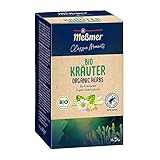 Meßmer Classic Moments Bio Kräuter | 100% Bio |Kräutertee | 18 Teebeutel