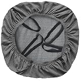 FYTXSZ Stuhlbezug für Bürostuhl Sitzfläche, Elastischer Universal Stuhlbezüge für Schreibtischstuhl, Abnehmbar und Waschbar, Stretch Hussen als Schutz vor Staub und Kratzern für Stühle (Grau)