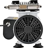 Teichbelüfter, Seeteichbelüftungsset mit 1/2-PS-Pumpe, 100-Fuß-Rohr, 10-Zoll-Diffusor, Teich- und Springbrunnenpumpen, Teiche und Wasserspiele(0.75HP)