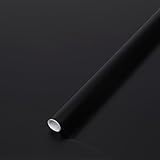 d-c-fix Möbel-Klebefolie Schwarz, 67,5 cm x 2 m - abwaschbare und selbstklebende Deko-Folie für Küche, Schrank, Tisch & Fensterbank - modern & nachhaltig