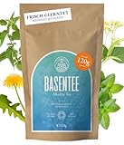 Basentee Monte Nativo (120g) – Basischer Kräutertee lose mit Brennnessel, Löwenzahn, Pfefferminze, Lindenblüten & weiteren Kräutern – Loser Tee – basische Ernährung – Aromatisch & Vielseitig Genießbar