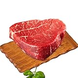 WURSTBARON® Filet-Set vom Jungbullen, Steaks aus deutscher Herkunft, aromatisches und saftiges Grillfleisch, Premium-Qualität aus Bayern, Grillpaket mit 4 Steaks