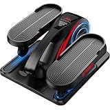 FOUSAE Untertisch Ellipsentrainer für Zuhause, 2 in 1 Elektrischer Crosstrainer mit 15 Geschwindigkeiten & 3 Automatikmodi, Pedaltrainer für Senioren mit Fernbedienung, Leise & Tragbar Beintrainer