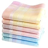 merrysquare - Damen Taschentücher - 100% Baumwolle - 29cm x 29cm - ELISE Modell (6)