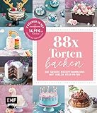 88 x Torten backen – Die große Rezeptsammlung mit vielen Step-Fotos: Doppeltes Tortenglück: 2 Bücher im Set | Über 80 zuckersüße Rezepte für Schicht- und Motivtorten