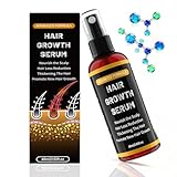Haarwachstum Serum Spray Für Männer/Frauen, Haarwachstum beschleunigen, haarausfall frau Verhindern, Mit Rosmarinöl, Rizinusöl Und Biotin Haaröl Wachstum, Hair Growth Serum, Bartwuchsmittel 60ml