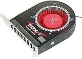 Mod-it PC Lüfter: Interner Gehäuselüfter Fox-1 120mm für die Slot-Blende (Computerlüfter, PC Kühlung, Grafikkarte)