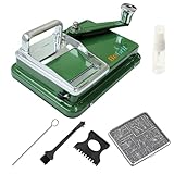 BeGrit Zigarettenstopfmaschine Stopfmaschine für Zigaretten 8mm Knopf Zigarettenstopfer Manuell drehmaschine zigaretten mit Zubehör Aufbewahrungsbox für einfache und konsistente Zigarettenherstellung